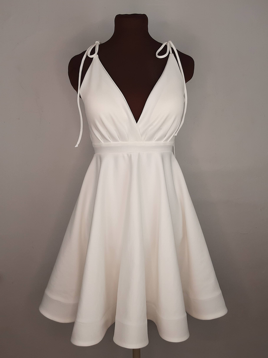 Ciara Cocktail Dress - White