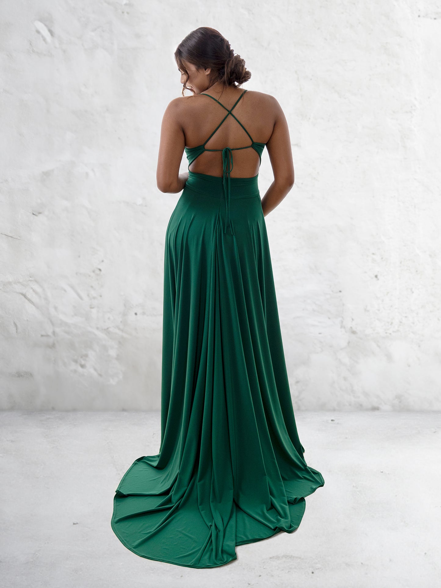 Nyx  Formal Dress - Emerald Green