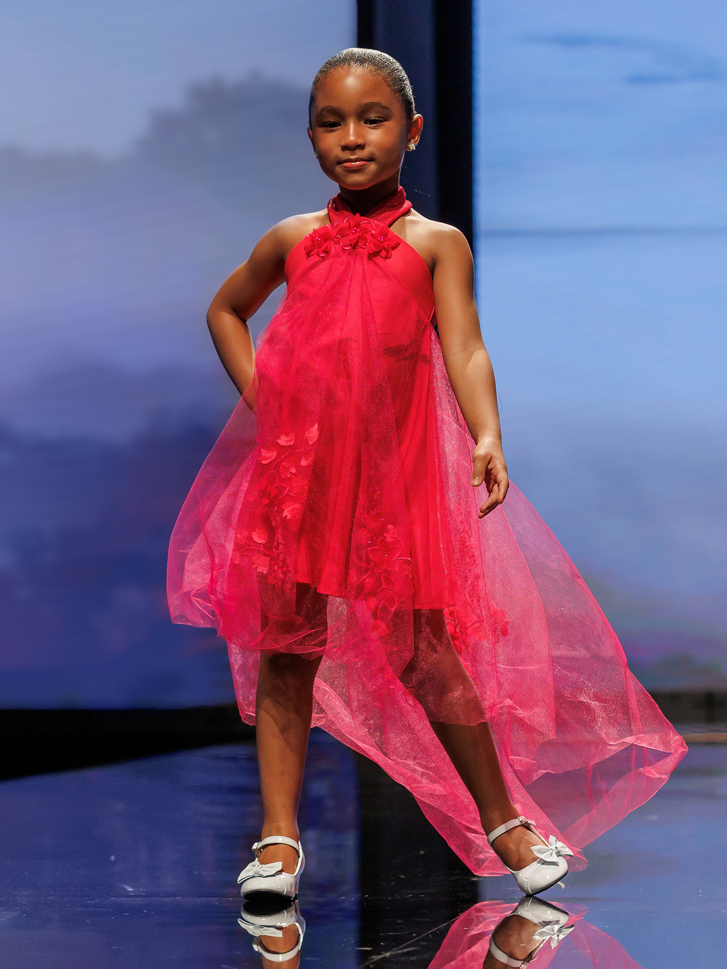 Seraphina Dress - Cerise Pink