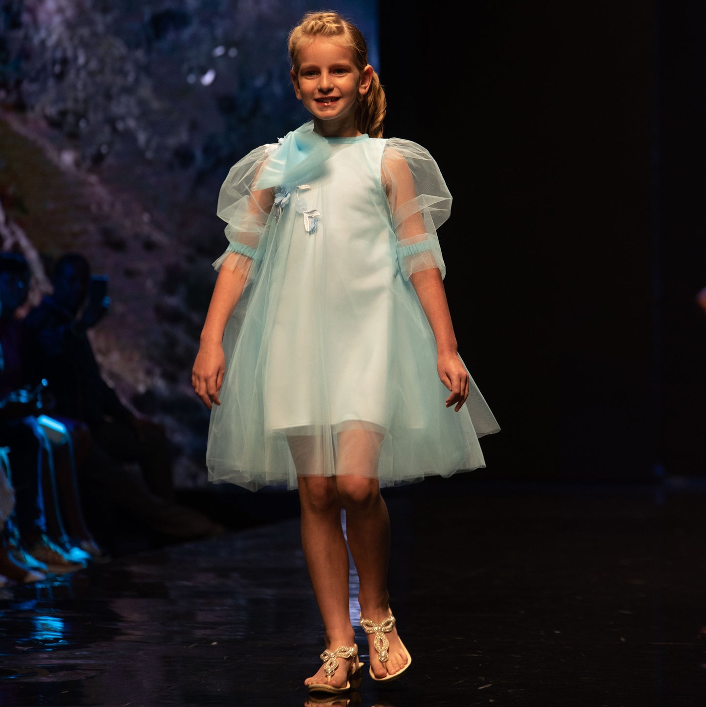 Imogen Dress - in blue
