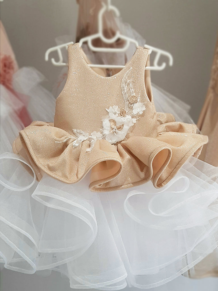 Zyana dress- Gold Champagne