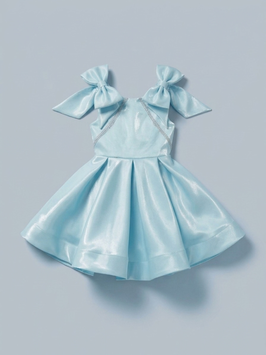 Mira Dress- Ice Blue
