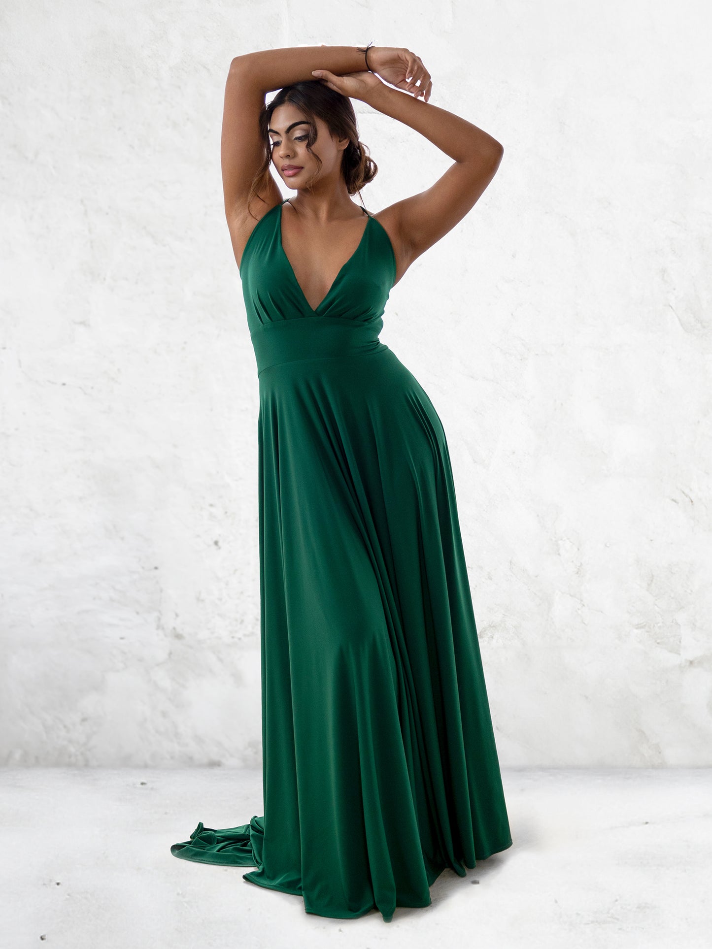 Nyx  Formal Dress - Emerald Green